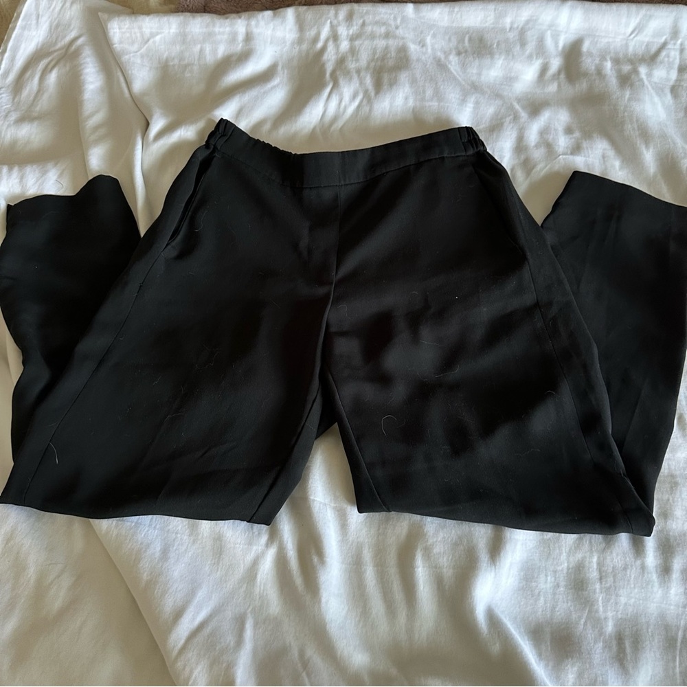 Black Pull On Dress Pants